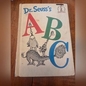 Vintage Dr. Seuss's ABC  Book 1963 HC